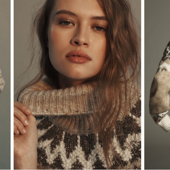 Anthropologie’s Pilcro Ribbed Turtleneck Sweater - Picture 3 of 12